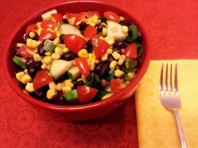 new black bean corn salad